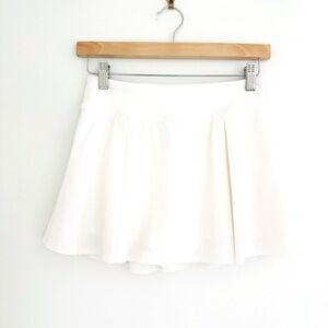 Nike White Tennis Skirt with Shorts Underneath Sz XS